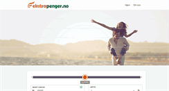 Desktop Screenshot of ekstrapenger.no